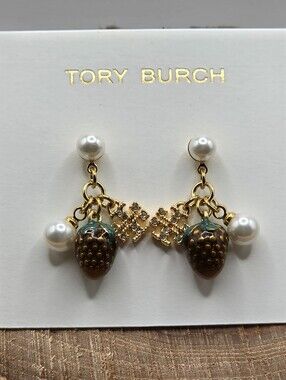 Tory Burch Kira Charm Earrings